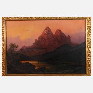 Friedrich Perlberg, Die "Drei Zinnen" im Abendrot