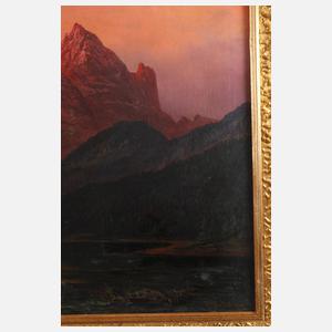 Friedrich Perlberg, Die "Drei Zinnen" im Abendrot