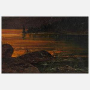 Friedrich Perlberg, Die "Drei Zinnen" im Abendrot