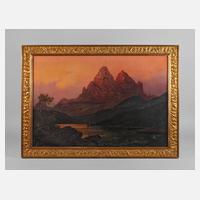 Friedrich Perlberg, Die "Drei Zinnen" im Abendrot111