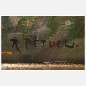 Rudolf Petuel, "Weiden am Wasser"