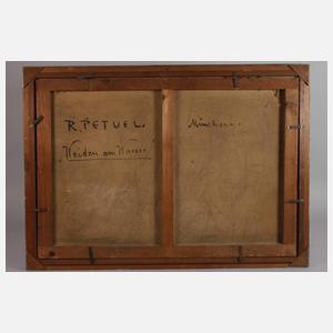 Rudolf Petuel, "Weiden am Wasser"