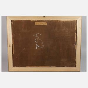 Hermann Prediger, "Holsteiner Stute mit Fohlen"