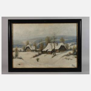 Procházka, Winterliche Gebirgslandschaft