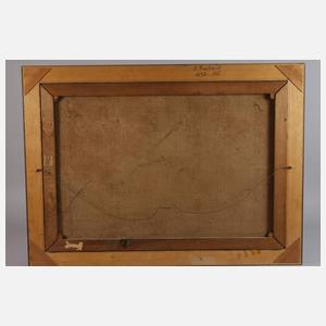 A. Reinhardt, Landschaft mit Bäuerin