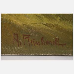 Albert Reinhardt, Blick auf die Alpspitze