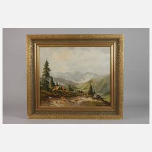 Ringelspacher, Hirtenjunge im Gebirge