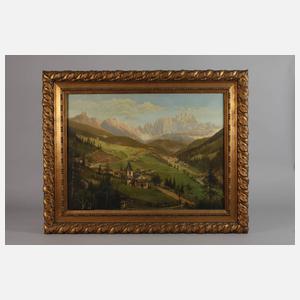 August Roschlau, St. Zyprian mit Rosengarten