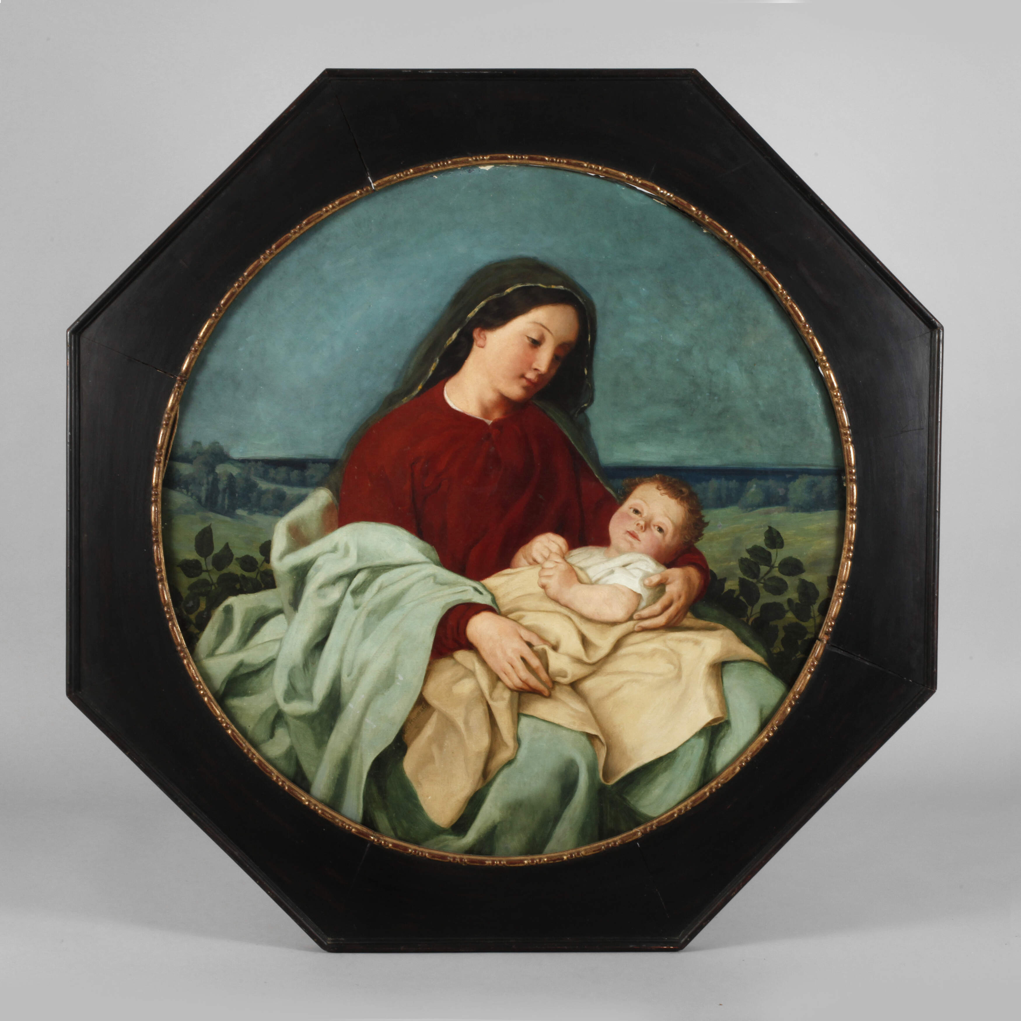 Max Georg Rossmann, attr., Madonna mit Jesuskind