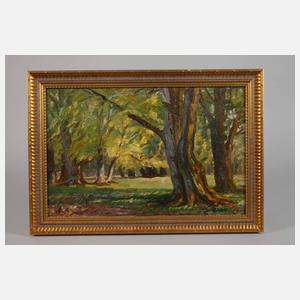 Theodor Schultze-Jasmer, Sommerliche Parklandschaft