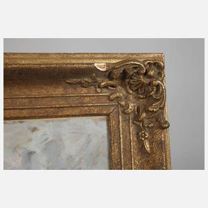 Prof. h.c. Julius Seyler, Indigene zu Pferd in der Prärie