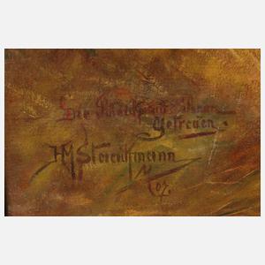 Heinrich Maria Staackmann, Reiter im Gefecht