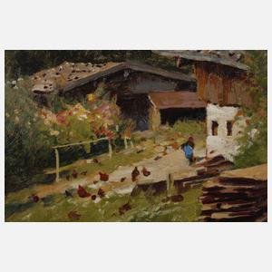 Josef YOS Süßmeier, Almhütte am Watzmann