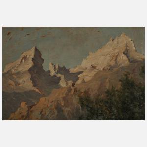 Josef YOS Süßmeier, Almhütte am Watzmann