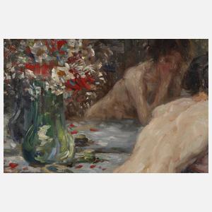 Rudolf Petuel, "Vor dem Spiegel"