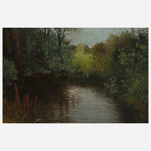 Prof. Paul Vorgang, "Am Wasser"