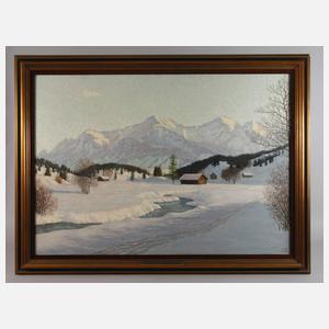 Alexander Weise, "Winter im Gebirge"