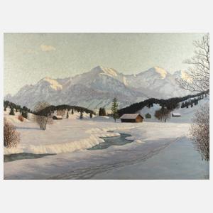 Alexander Weise, "Winter im Gebirge"