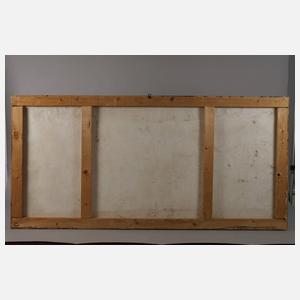 Jugendstil-Fresko, Putten in arkadischer Landschaft