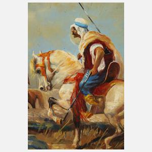 Orientalische Reiter auf Patrouille