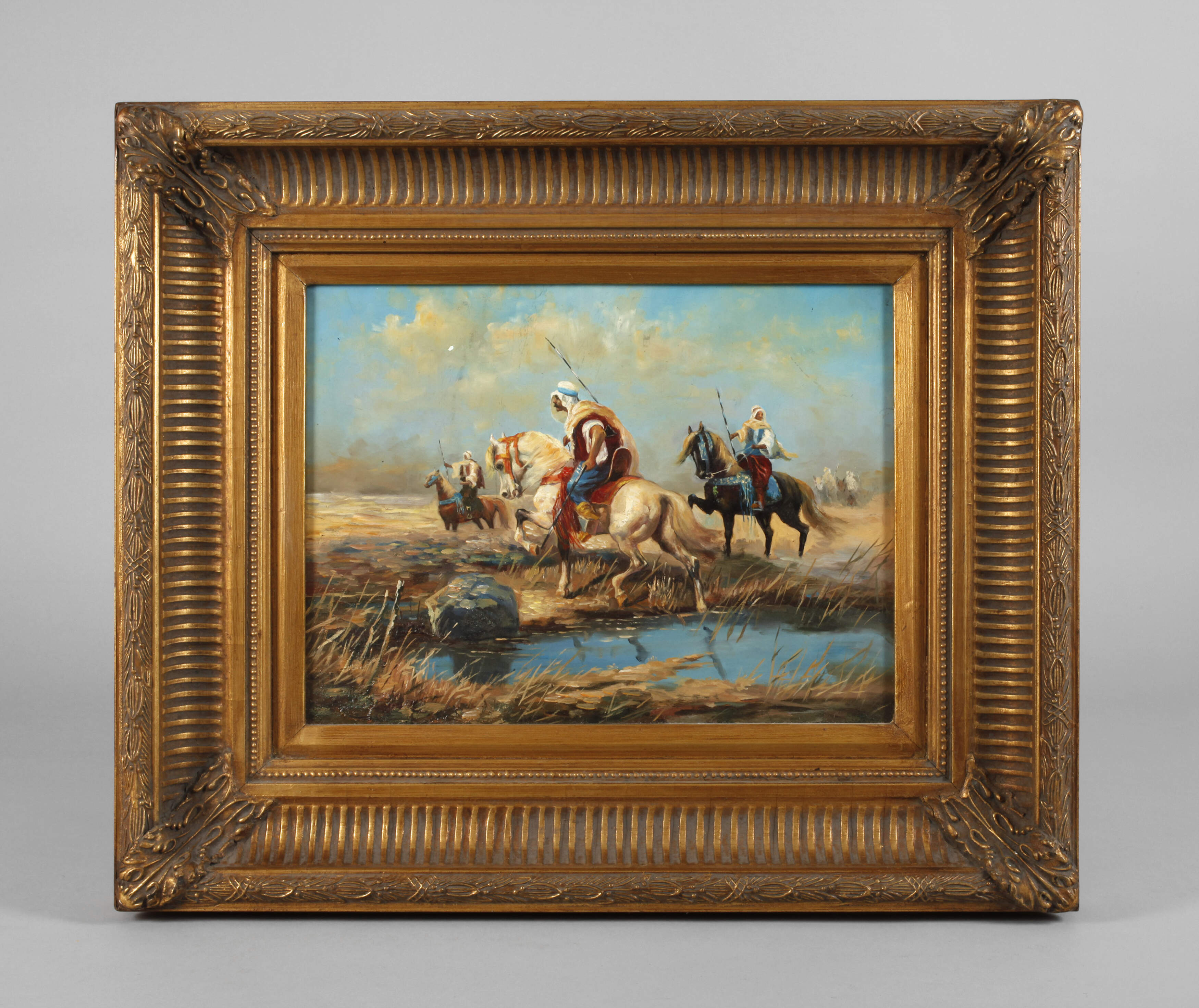 Orientalische Reiter auf Patrouille