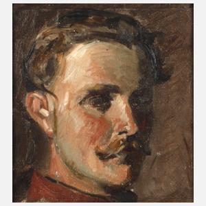 Impressionist, Soldatenportrait spätes Kaiserreich