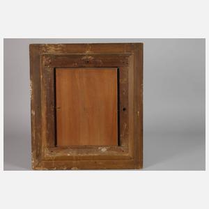 Strickendes holländisches Bauernmädchen