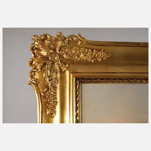 Romantische alpenländische Seenlandschaft