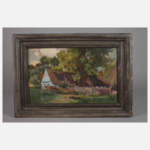 Sommerlicher Bauernhof