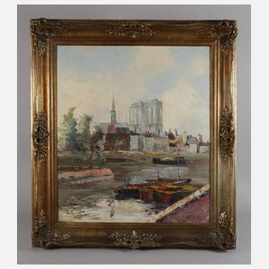 Pariser Impression, Notre Dame vom Seineufer