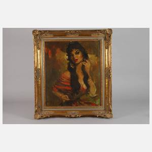 Funke, Schönheit im roten Kleid