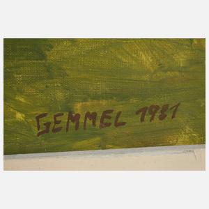 Lothar Gemmel, "Vorstadtlandschaft"