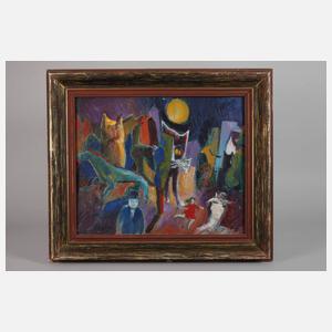 Jacob Max Hottinger, Neoexpressionistische Komposition