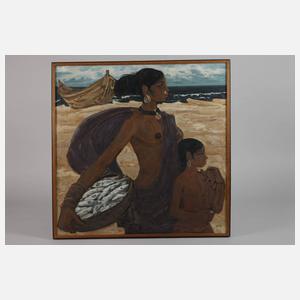 Madhaviah Krishnan, Indische Strandimpressionen