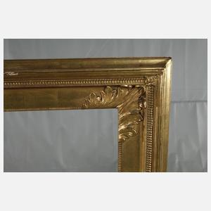 Großer Goldstuckrahmen