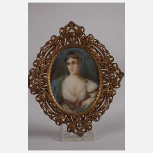 Konvolut Miniaturbildnisse