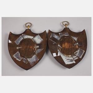 Paar Miniaturen Biedermeier