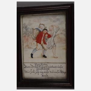 Drei Miniaturbildnisse