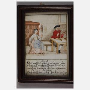 Drei Miniaturbildnisse