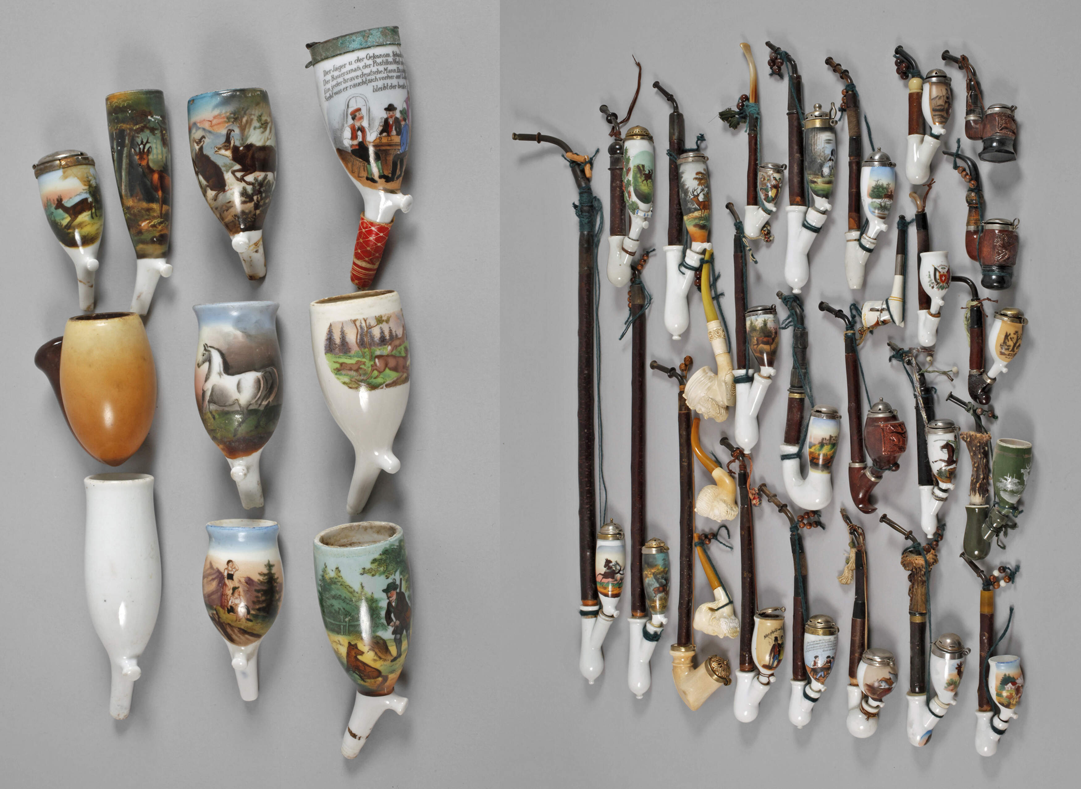 Kleine Pfeifensammlung