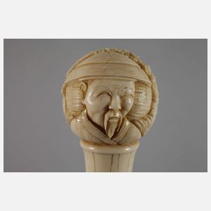Figürlicher Spazierstock