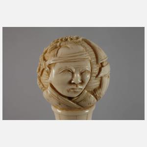 Figürlicher Spazierstock