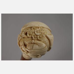 Figürlicher Spazierstock