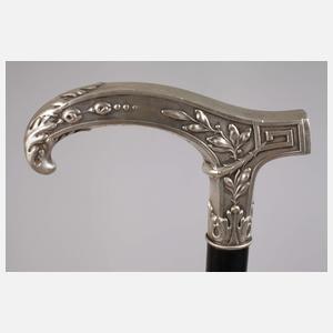 Spazierstock Silber
