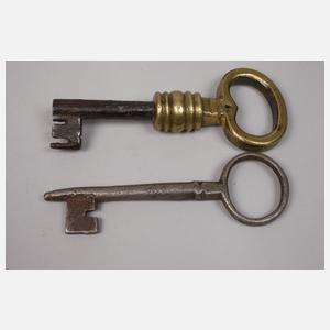 Konvolut historische Schlüssel