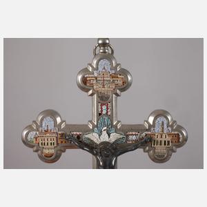 Kruzifix Mikromosaik