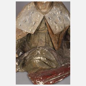 Geschnitzte Heiligenfigur