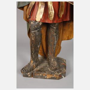 Geschnitzte Heiligenfigur