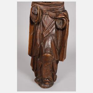 Geschnitzte Heiligenfigur