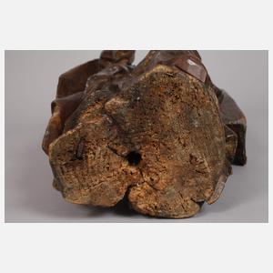 Geschnitzte Heiligenfigur